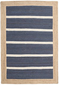  インドア/アウトドア用ラグ 160X230 ストライプ Frida Stripe 絨毯 - ブルー
