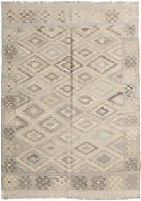 168X234 絨毯 オリエンタル キリム アフガン オールド スタイル ライトグレー/ベージュ (ウール, アフガニスタン) Carpetvista