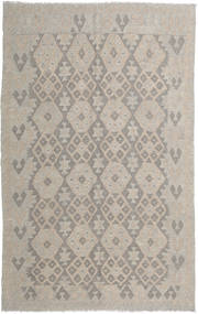  Oriental Kilim Afghan Old Style Rug 156X248 Grey/Beige Wool, Afghanistan Carpetvista