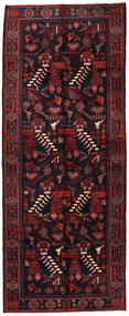 Saveh Teppich 160X398 Läufer Dunkelrosa/Dunkelrot Wolle, Persien/Iran Carpetvista