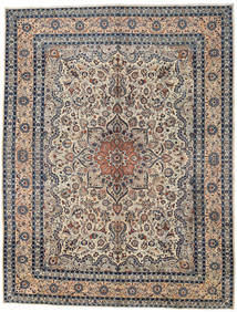  Persischer Kashmar Teppich 296X386 Beige/Braun Großer (Wolle, Persien/Iran)
