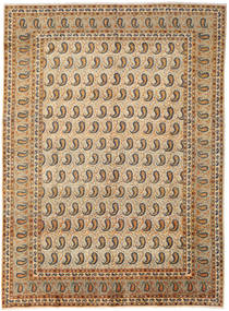  Persialainen Keshan Matot 283X385 Beige/Ruskea Carpetvista
