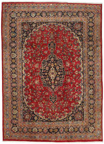  Maschad Teppich 237X333 Persischer Wollteppich Braun/Rot Groß Carpetvista