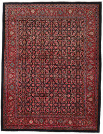  Orientalsk Sarough Teppe 297X388 Mørk Rød/Rød Stort Ull, Persia/Iran Carpetvista