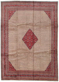 265X368 Tapete Oriental Sarough Mir Vermelho/Laranja Grande (Lã, Pérsia/Irão) Carpetvista