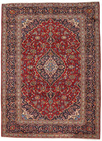 263X360 Tapete Kashan Oriental Vermelho/Cinzento Grande (Lã, Pérsia/Irão) Carpetvista