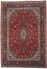  Keshan Rug 253X371 Persian Wool Red/Grey Large Carpetvista
