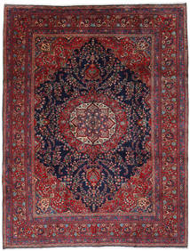  Mashad Χαλι 292X381 Περσικό Μαλλινο Κόκκινα/Σκούρο Γκρι Μεγάλο Carpetvista