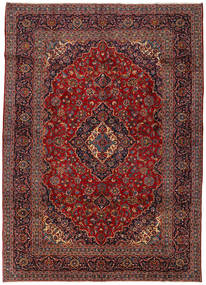 Keshan Rug Rug 271X378 Red/Dark Red Large Wool, Persia/Iran Carpetvista