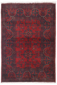  Afghan Khal Mohammadi Tappeto 100X145 Di Lana Rosso Scuro/Grigio Scuro Piccolo Carpetvista