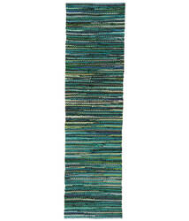 Kitchen Rug
 Ronja 80X250 Cotton Multicolor/Turquoise