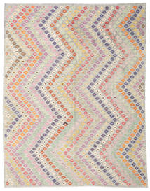 261X336 絨毯 キリム アフガン オールド スタイル オリエンタル ベージュ/イエロー 大きな (ウール, アフガニスタン) Carpetvista