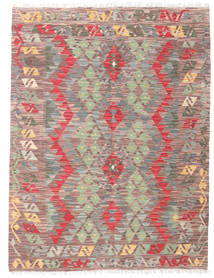 132X175 Kelim Afghan Old Stil Teppich Orientalischer (Wolle, Afghanistan) Carpetvista