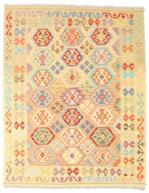 Kilim Afghan Old Style Rug 156X197 Wool, Afghanistan Carpetvista