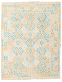  Orientalischer Kelim Afghan Old Stil Teppich 160X207 Wolle, Afghanistan Carpetvista