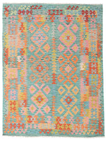  153X195 Kelim Afghan Old Stil Teppich Afghanistan Carpetvista
