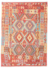 147X207 Kilim Afghan Old Style Rug Oriental (Wool, Afghanistan) Carpetvista
