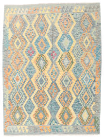  147X194 Small Kilim Afghan Old Style Rug Wool, Carpetvista