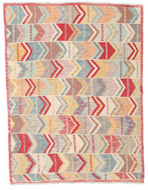  146X193 Pequeno Kilim Afegão Old Style Tapete Lã, Carpetvista