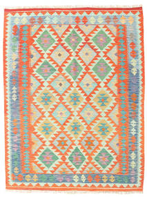  155X203 Small Kilim Afghan Old Style Rug Wool, Carpetvista