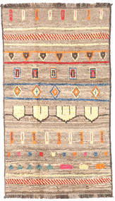 109X192 絨毯 Barchi/Moroccan Berber - Afganistan モダン ベージュ/オレンジ (ウール, アフガニスタン) Carpetvista