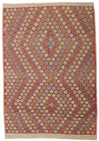  Kilim Afghan Old Style Rug 170X235 Wool Carpetvista