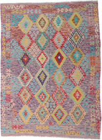 Orientalsk Kelim Afghan Old Style Teppe 170X232 Ull, Afghanistan Carpetvista