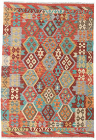  Kelim Afghan Old Style Tæppe 125X184 Carpetvista