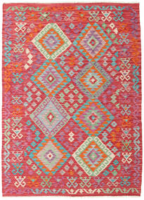  123X173 Petit Kilim Afghan Old Style Tapis Laine, Carpetvista