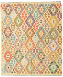  Oriental Kilim Afghan Old Style Rug 161X192 Wool, Afghanistan Carpetvista