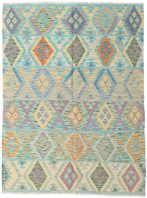 145X193 Kilim Afghan Old Style Rug Oriental (Wool, Afghanistan) Carpetvista
