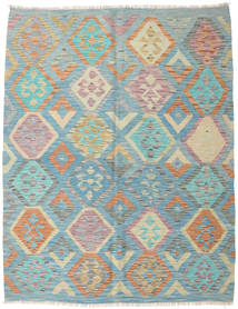 150X193 Kilim Afghan Old Style Rug Oriental (Wool, Afghanistan) Carpetvista