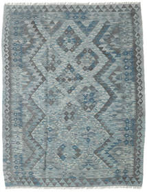 Kelim Afghan Old Stil Teppich 130X167 Wolle, Afghanistan Carpetvista