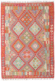  125X180 Petit Kilim Afghan Old Style Tapis Laine, Carpetvista
