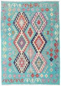 126X176 Kilim Afghan Old Style Rug Oriental (Wool, Afghanistan) Carpetvista