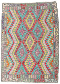  Kilim Afegão Old Style Tapete 122X167 Lã Pequeno Carpetvista