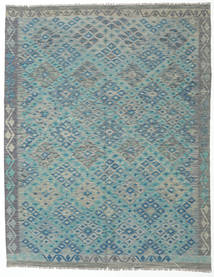 Kilim Afghan Old Style Rug 193X245 Wool, Afghanistan Carpetvista