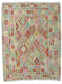  Orientalischer Kelim Afghan Old Stil Teppich 200X250 Wolle, Afghanistan Carpetvista