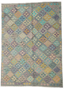 176X242 Kelim Afghan Old Stil Teppich Orientalischer (Wolle, Afghanistan) Carpetvista
