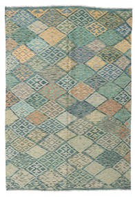  169X247 Kelim Afghan Old Stil Teppich Afghanistan Carpetvista