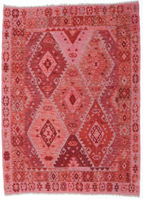  Orientalischer Kelim Afghan Old Stil Teppich 185X253 Wolle, Afghanistan Carpetvista