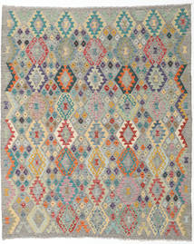 196X237 Kilim Afghan Old Style Rug Oriental (Wool, Afghanistan) Carpetvista