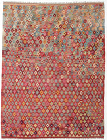 184X240 Tappeto Orientale Kilim Afghan Old Style (Lana, Afghanistan) Carpetvista