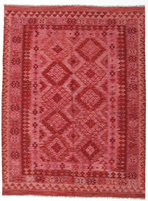 181X237 Kelim Afghan Old Stil Teppich Orientalischer (Wolle, Afghanistan) Carpetvista