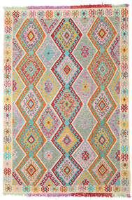 Tapis D'orient Kilim Afghan Old Style 204X296 (Laine, Afghanistan)