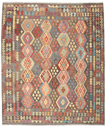  248X293 Large Kilim Afghan Old Style Rug Wool, Carpetvista