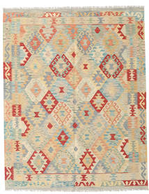  Oosters Kelim Afghan Old Style Vloerkleed 191X240 Wol, Afghanistan Carpetvista