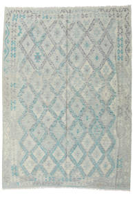  Kilim Afghan Old Style Rug 210X288 Wool Carpetvista