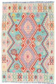  Kilim Afghan Old Style Rug 126X185 Wool Small Carpetvista
