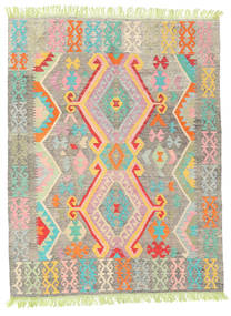  151X196 Small Kilim Afghan Old Style Rug Wool, Carpetvista